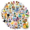 thumbnail image 3 of 35pcs-50pcs Cute Animal Stickers Nature Bottle Stickers Fantasy Drink Stickers Children Stickers for Notebooks Suitcase Luggage, 3 of 9