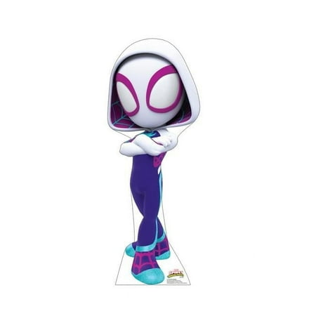 42 x 16 in. Ghost-Spider Cardboard Cutout, Spidey & His Amazing Friends
