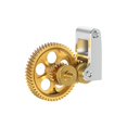 thumbnail image 4 of Runquan Extruder Gear Assembly Accessories Replacement Professional 3D Printer Parts P1 X1, 4 of 8