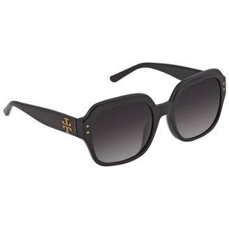 Tory Burch Milky Navy Style 7112 Sunglasses Brand New Tory Burch Milky Navy Squared Butterfly Sunglasses - TY 7112  main image 2