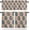 Summeryox26460, variant on Coastal Shell Coral Starfish Kitchen Curtains and Valances Set, Rod Pocket Curtains Tier Farmhouse Window Curtains 36 Inch Length, Abstract Summer Ocean 3 Piece Kitchen Curtains Set