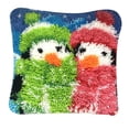 thumbnail image 1 of DIY Cushion Mat Latch Hook Kits Cover Hand Craft Embroidery ZD671, 1 of 8