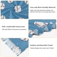 thumbnail image 5 of FORMRS Womens Scarf Winter Soft Long Big Warm Shawls Wrap Tassel Scarves, Baseballs Pattern, 5 of 9