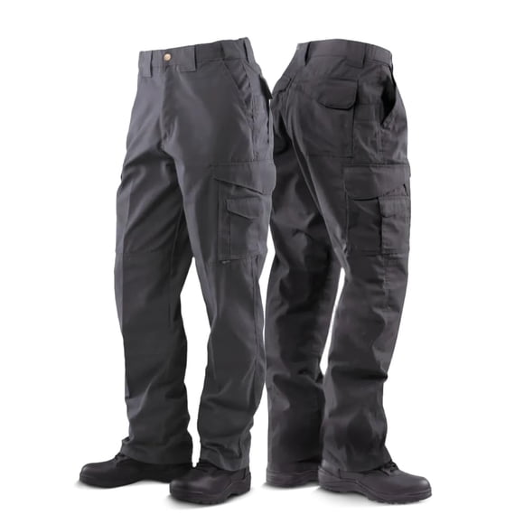Pantalones tácticos Tru-Spec 24-7 originales para hombre, color carbón, 44 de ancho x 37 de largo