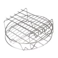 thumbnail image 1 of Rejilla para brochetas de freidora de aire, accesorios para freidoras de aire, rejilla de enfriamiento para cocina capas dobles redondas, 1 of 9