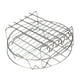thumbnail image 1 of Rejilla para freidora de aire de acero inoxidable 304 multicapa, accesorios para freidoras de aire capas dobles redondas, 1 of 9
