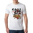 thumbnail image 1 of Wild Bobby, California Republic Cali Bear Pop Culture Mens Premium Tri Blend T-Shirt, Heather White, X-Large, 1 of 3