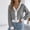 Black women cropped cardigan a1, variant on Women's Cropped Striped Cardigan Short Button Front Knit Sweater Casual Trendy Fall Spring Outfit, Black S