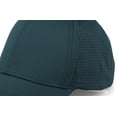 thumbnail image 4 of Daxton Air Cool Tech Hat Ventilated Micro Holes Structured High Profile Baseball Cap, Dusty Teal, 4 of 6