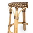 thumbnail image 4 of Butler Tobias Brown Rattan Counter Stool, 4 of 7