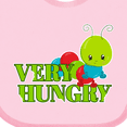 thumbnail image 4 of Inktastic Very Hungry Boys or Girls Baby Bib, 4 of 4