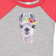thumbnail image 4 of Inktastic Cute Llama with Flower Boys or Girls Baby Bodysuit, 4 of 5