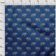 thumbnail image 2 of oneOone Tissu Polyester Lycra Imprimé Bloc Éléphant pour Artisanat 56 Pouces de Large, 2 of 4