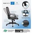 thumbnail image 3 of Boss Office Products Executive Leather Budget Chair, 3 of 9
