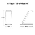 thumbnail image 3 of EGNMCR Station de Recharge Sans Fil 3 en 1 Station de Recharge pour Plusieurs Appareils Support de Chargeur Sans Fil 15 W Compatible avec IOS/Android, Cadeau, 3 of 9