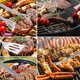 thumbnail image 5 of Juego de herramientas para barbacoa JAMW de acero inoxidable 18 piezas con bolsa Oxford, 5 of 5