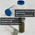 thumbnail image 3 of Torubia Countertop Revolving Spice Rack, 20-Jars Stainless Steel Spice Rack Organizer, Round Carousel Spice Rack Tower, Seasoning Storage Organization for Kitchen Home Dried Herbs, 3 of 6