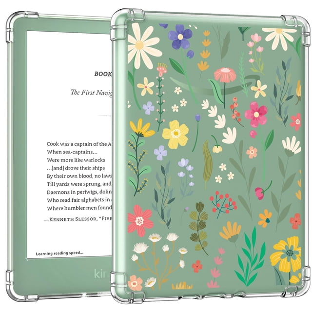 Funda MoKo para Kindle 6 totalmente nuevo (11.ª gen-2024/2022), TPU transparente
