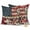 White, Blue, Red, variant on 2 Pack Outdoor Waterproof Throw Pillows,Independence Stripes and Stars Decorative Square Pillow Case Patio Pillows for Chair Couch Sofa 16x16in