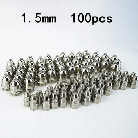 

100pcs1.1/1.3/1.5/1.7mm P-80 plasma torch consumables nozzle tip electrode