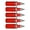 Red, variant on Flame-Resistant Binding Posts with Tool-Free Installation for Amplifiers, Hi-Fi Systems & Electronics