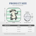thumbnail image 6 of Uemuo Cute Raccoon Printed 2 PCS Car Windshield Sun Shade, Auto Sun Heat and UV Rays Blocker, Foldable Automotive Front Window Sunshade Protector, 6 of 7