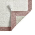 thumbnail image 5 of My Texas House Rose Pink Border Cotton Bath Rug with Tassels, 20" x 30", 5 of 6