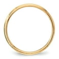 thumbnail image 2 of Primal Gold 10 Karat Yellow Gold 3mm Lightweight Milgrain Half Round Band Size 4, 2 of 4
