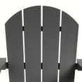 thumbnail image 5 of WestinTrends Malibu Outdoor Patio Porch Rocking Adirondack Chair (Set of 2), Gray, 5 of 17