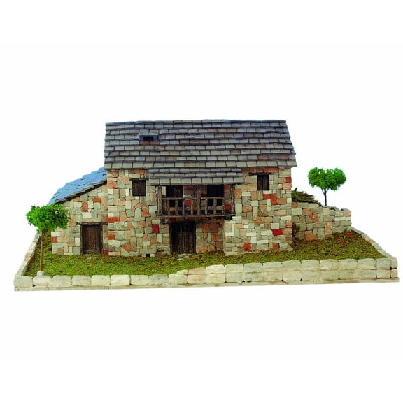CUIT Ceramic Building Construction Kit, Rural House of León (1:60)