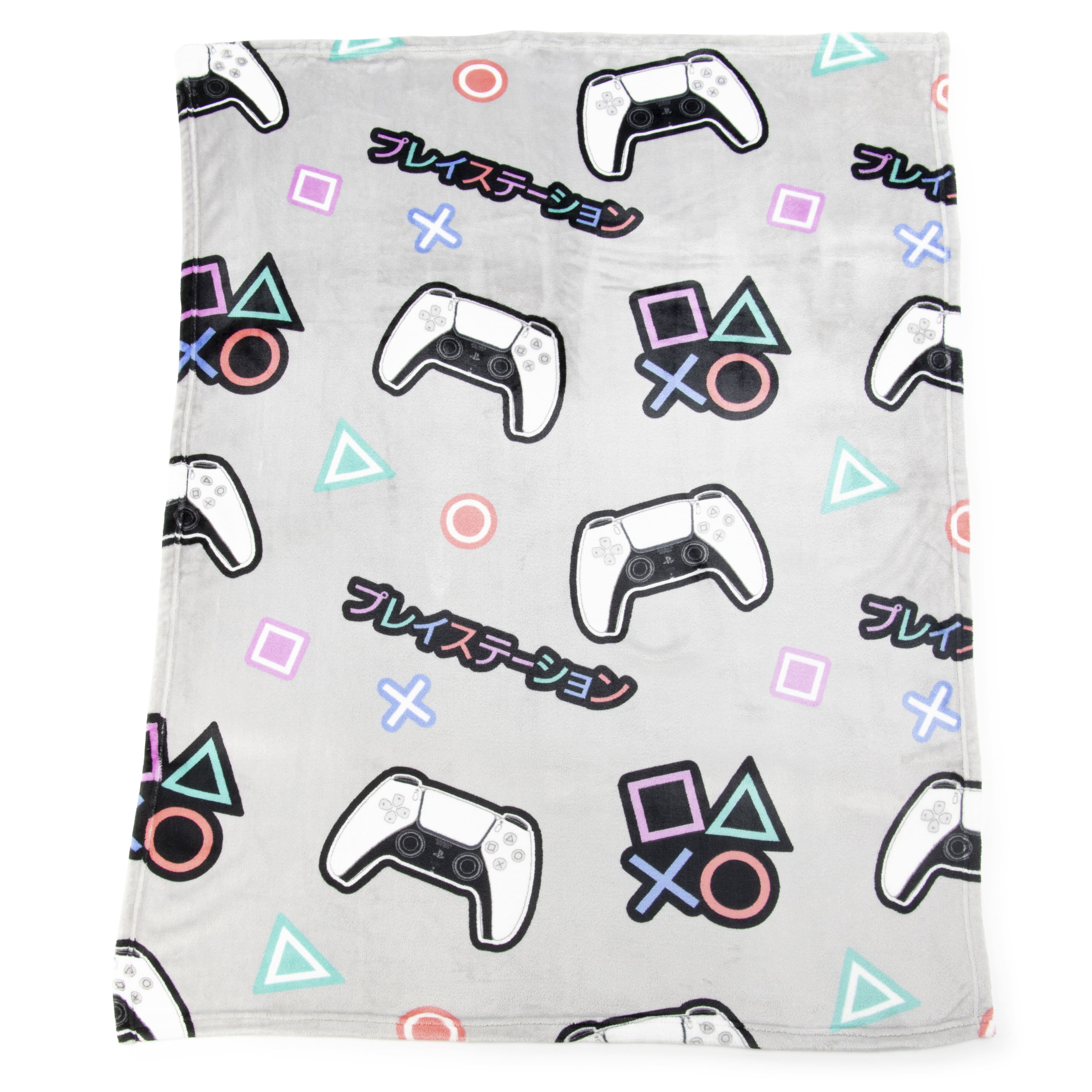 Playstation Shaped Box Throw Set
