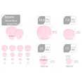 thumbnail image 2 of Stoneware Square 16pc Dinnerware Set, Matte Rose, 2 of 5