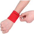 thumbnail image 3 of Portefeuilles avec Bracelet, Protecteur de Poignet Équipement de Santé Porte-Monnaie de Sport Rangement Respirant Rouge, 3 of 4
