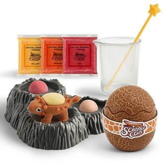 Hape: Science Can: Crystal Dinosaur Growing Deluxe Kit - Growing