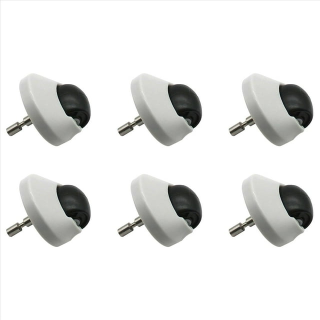 6X Reemplazo Rueda de Rueda Giratoria Delantera para Ensamblaje de Ruedas o Aspiradora Mi Robot