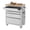 Silver, variant on Jocisland 26 inch Rolling Tool Chest with 5 Drawers, 560 lbs Capacity, Wheels and Power Outlets, for Garage, Workshop and Home Use, Silver