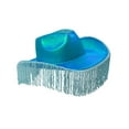 thumbnail image 5 of Holographic Rave Hat Shiny Western Cowgirl Hat for Holiday Bridal Role Play Blue, 5 of 8