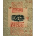 thumbnail image 2 of Unknown 20x23 Black Ornate Wood Framed with Double Matting Museum Art Print Titled - Magic Carpet, 2 of 4