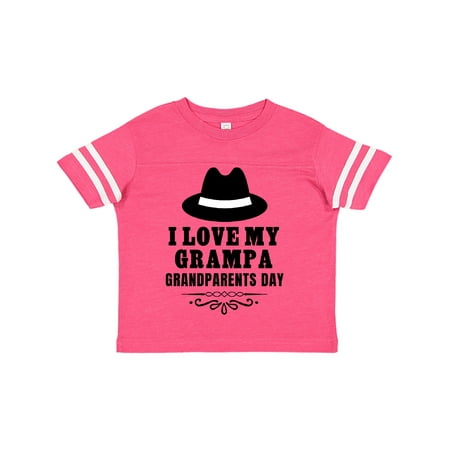 

Inktastic Grandparents Day I Love My Grampa Gift Toddler Boy or Toddler Girl T-Shirt