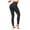 C-Black557, variant on DHFJKG High Waisted Yoga Leggings Women Tummy Control Buttery Soft Ruched Yoga Pants For Gym Running Workout Cozy Tights
