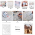 thumbnail image 3 of Paint By Numbers Kit for Adults Beginner - Desert Deer With Majestic Antlers DIY Canvas Painting Kits for Adults, Frameless Paint By Number for Adults for Home Wall Decor 16x20 Inch, 3 of 7