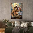 thumbnail image 4 of The Legacy of Christ Canvas Painting Modern Christian Wall Art Jesus Journey Catholic Home Decor Jesus Wall Art, 4 of 4