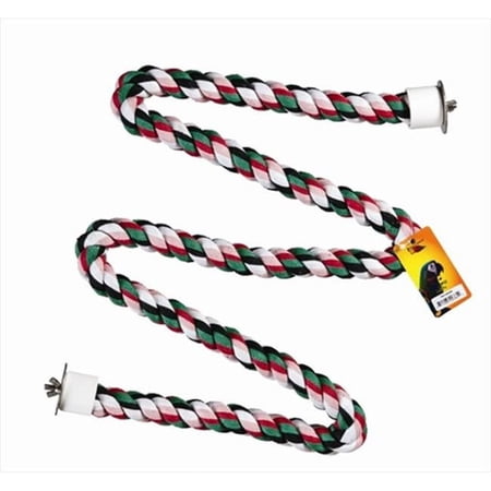 Caitec 385 Cotton Zig Zag Perch 9/10 in. Diam x 61 in. Straight
