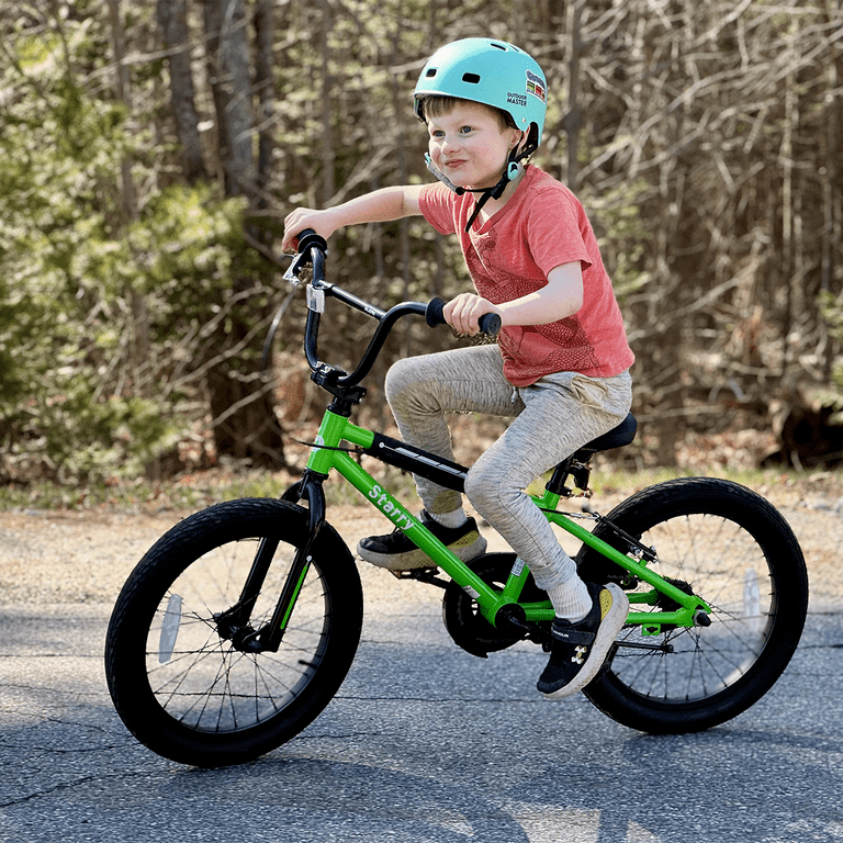 Glerc 12 Inch Kids Bike BMX Style Bicycle with Training Wheels