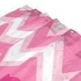 thumbnail image 3 of Yayeee Shower Curtain with Hooks 72"x72" Waterproof Fabric Bathroom Hanging Decor, Heart Geometric, 3 of 5