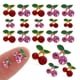 thumbnail image 1 of GOOHOCHY 32pcs Cherry Nail Art Charms Women Diy Manicura Decoración de cerezas Arte de uñas adornos, 1 of 8