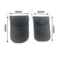 thumbnail image 1 of Bag for Key Fob , Cage Protector - Car RFID Signal Blocking, Anti-Theft Pouch, Anti-Hacking Case Blocker (Carbon Fiber Texture), 1 of 6