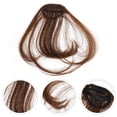 thumbnail image 3 of EeaseCA Mode une Pièce Pince à Cheveux Frange / Extensions de Cheveux Faux Cheveux (Marron Clair), 3 of 8