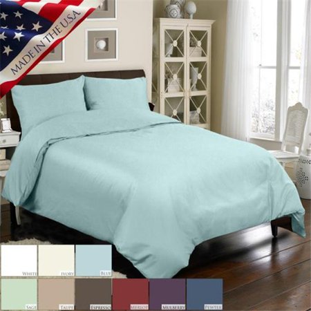 MINI DUVET SET 500TC 736425509353 MINI DUVET SET 500TC DUVET SET - BLUE