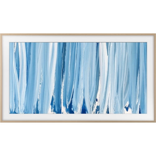 Samsung 85" The Frame Customizable Bezel - Modern Teak